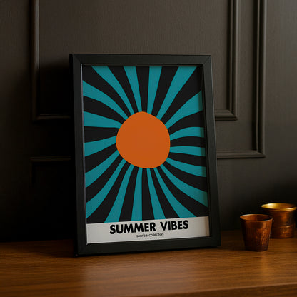 Cadre photo Bauhaus Summer Vibes