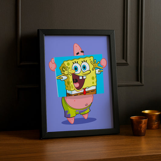 Cadre Photo Bob L'Éponge - Patrick et Bob