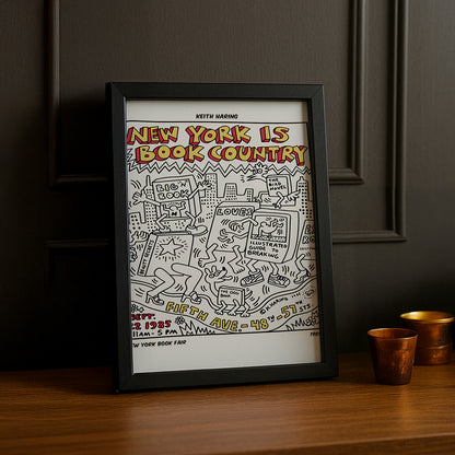 Cadre photo Keith Haring