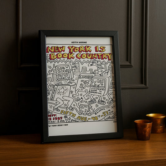 Cadre photo Keith Haring