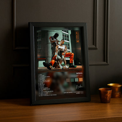 Cadre photo Album Musicaux - Mr Sal de Niska