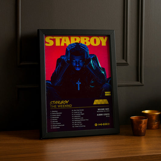 Cadre photo Starboy The Weeknd