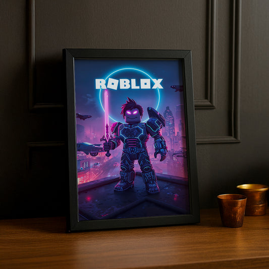 Cadre Photo Roblox - Blue & Pink