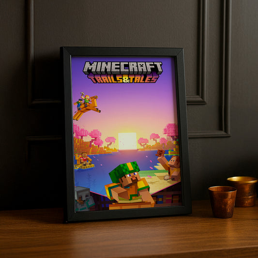Cadre photo Minecraft - Trails & Tales