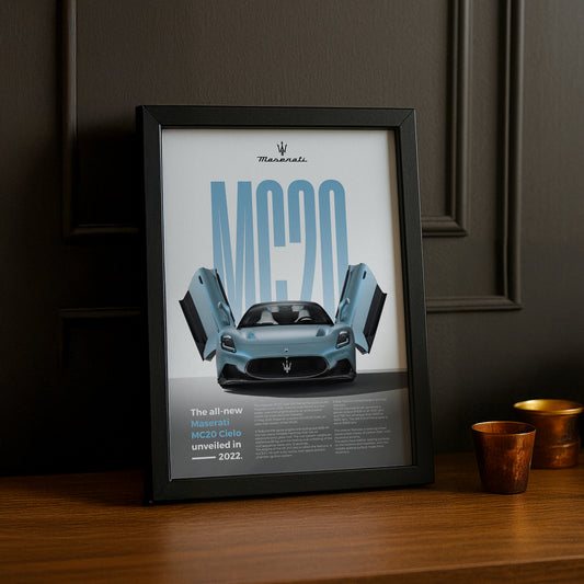 Poster Voitures - Maserati MC20 Cielo