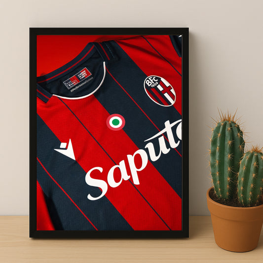 Poster Maillot Football - Bologna Kit 25-26