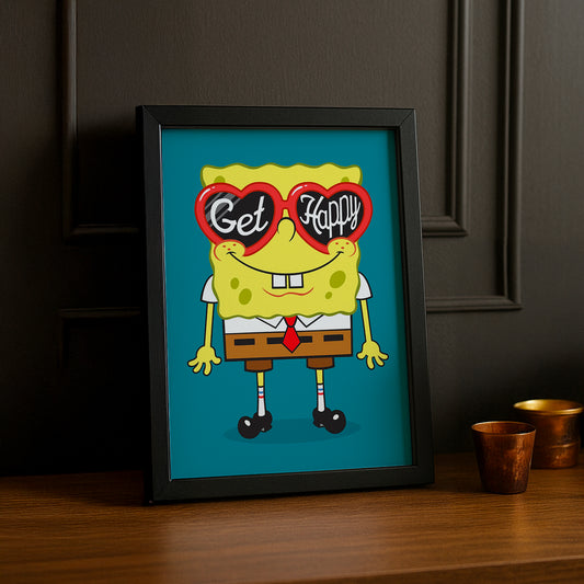 Cadre Photo Bob L'Éponge - Get Happy