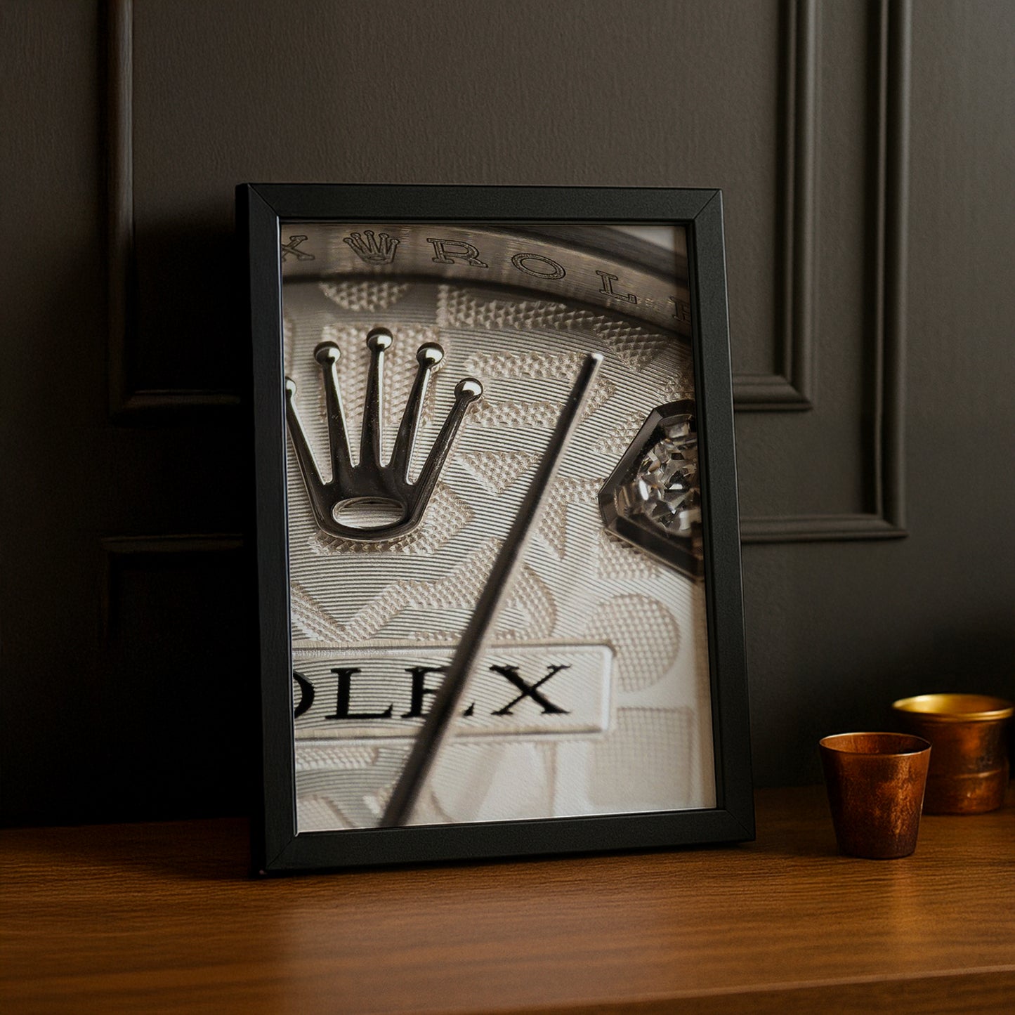 Poster Photo Rolex - White Watch