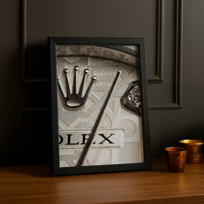 Poster Photo Rolex - White Watch