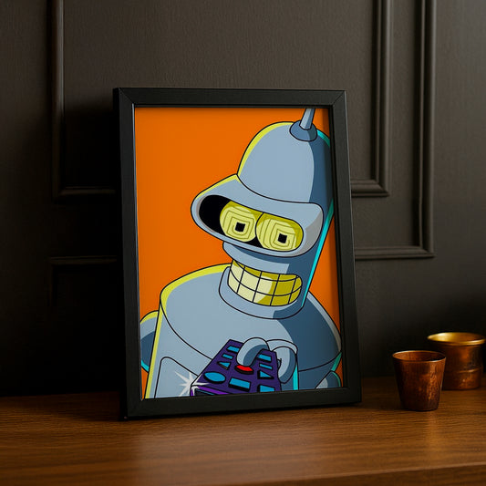 Cadre Photo Futurama - Bender Télécommande