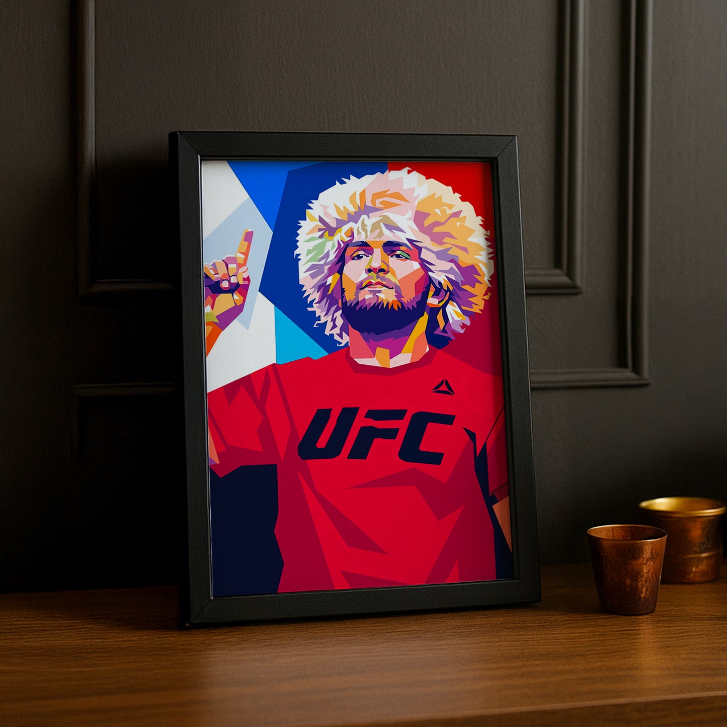 Cadre photo UFC - Illustration de Khabib Nurmagomedov