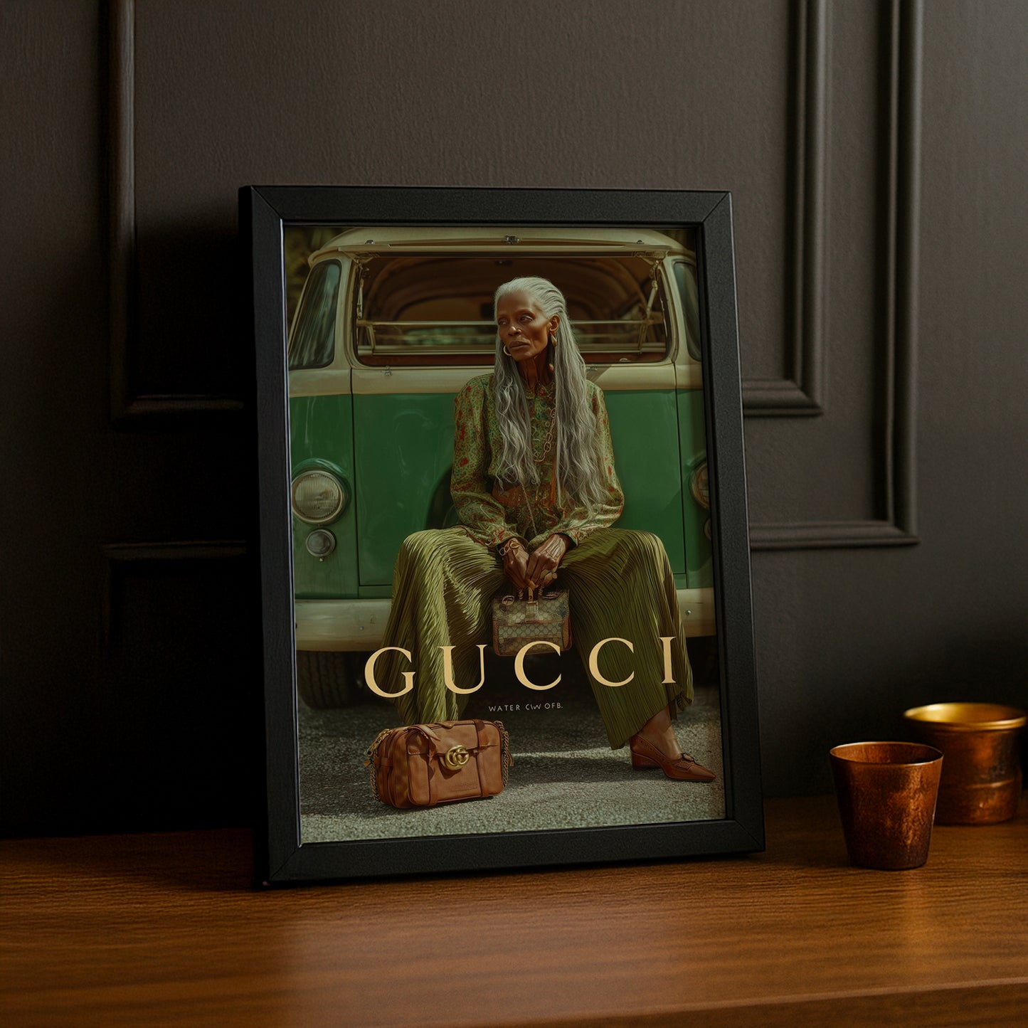 Cadre Photo Gucci - Old Woman