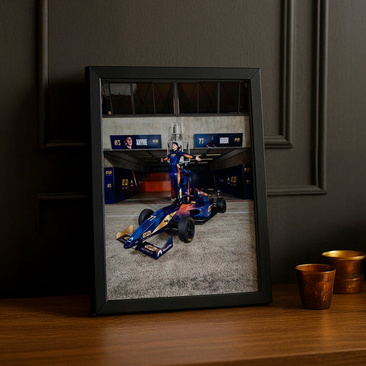 Poster encadrée GP Explorer - Écurie Anyme x Houdi