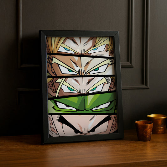 Poster Dragon Ball Z - Eyes Heroes