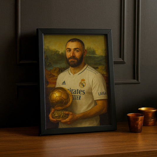 Poster Ballon d'Or - Karim Benzema