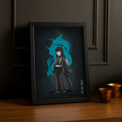 Cadre Photo Demon Slayer - Muichiro Tokito