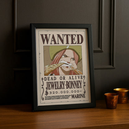 Cadre photo One Piece - Wanted Jewelry Bonney