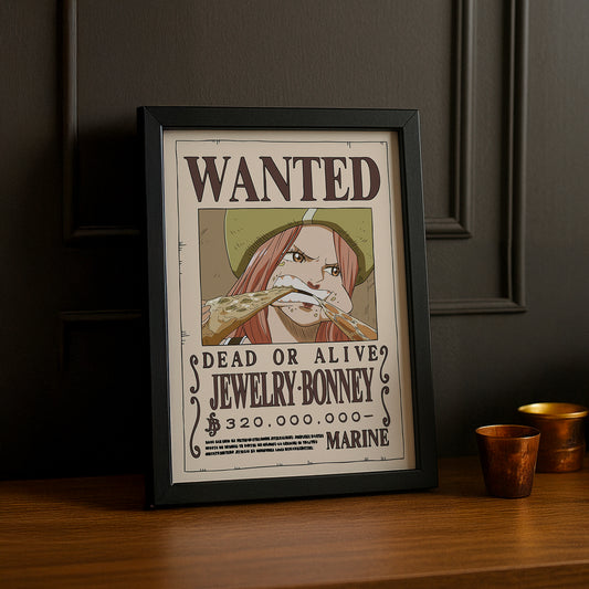 Cadre photo One Piece - Wanted Jewelry Bonney