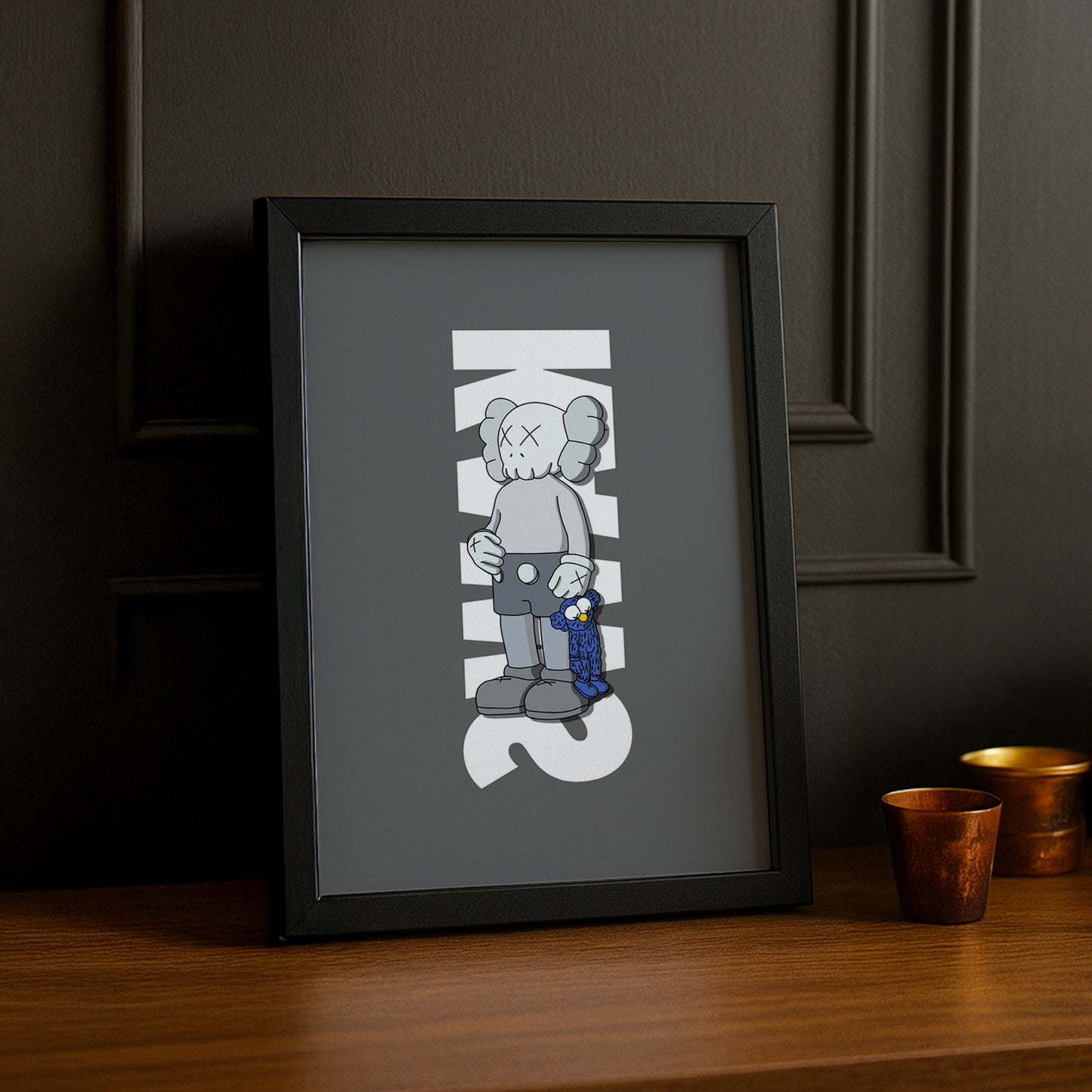 Poster Kaws peluche