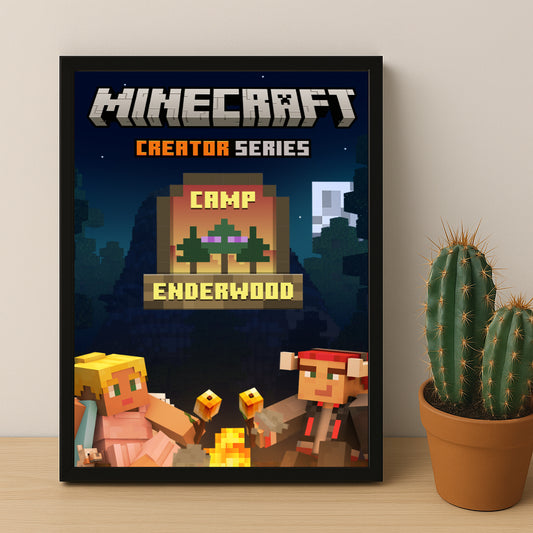 Cadre photo Minecraft - Enderwood