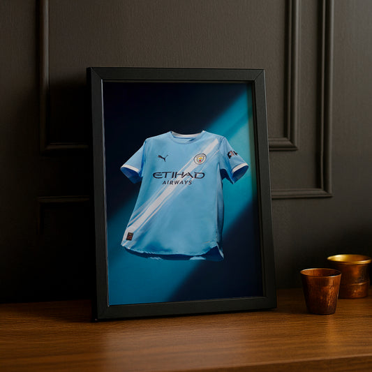 Cadre photo - Maillot Manchester City 25-26