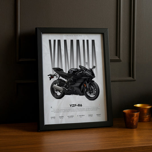 Cadre photo Yamaha YZF-R6