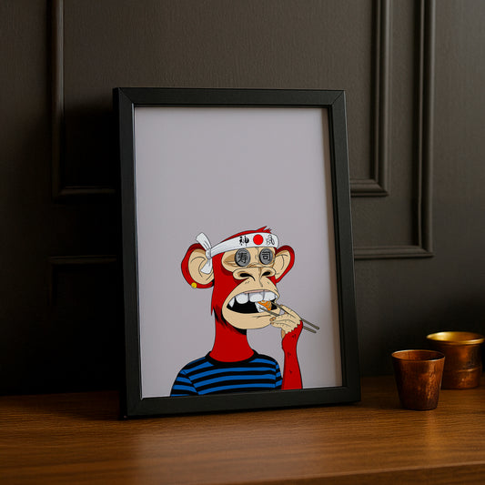 Cadre photo Bayc Ape Sushi