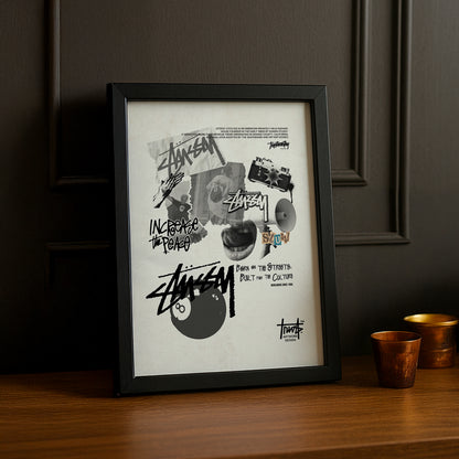 Cadre photo Stüssy poster