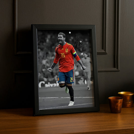 Cadre photo de Sergio Ramos