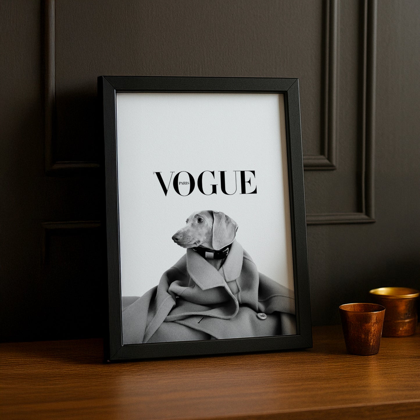 Cadre photo Vogue - Dog Costume