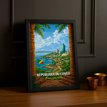 Cadre Photo Afrique - République du Congo Brazzaville