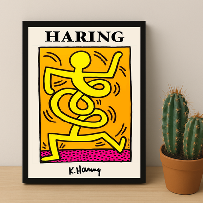 Cadre photo Keith Haring Poster