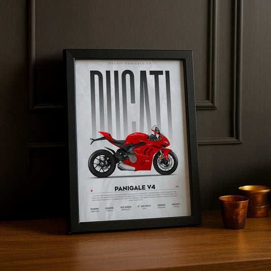 Cadre photo Ducati Panigale V4