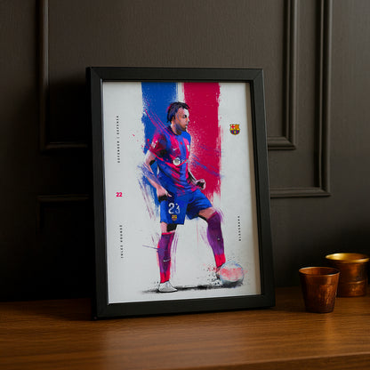 Cadre Photo FC Barcelone - Jules Koundé