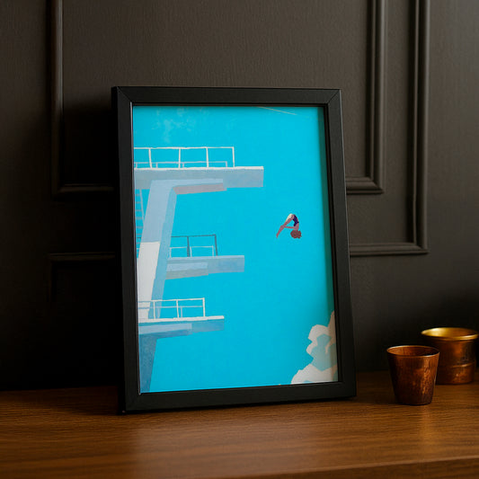 Cadre Photo Natation - Plongeon