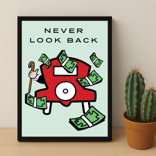 Monopoly Never look back - Cadre photo