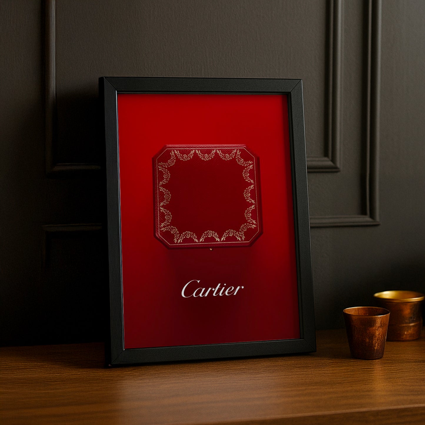 Cadre photo Cartier - Boite