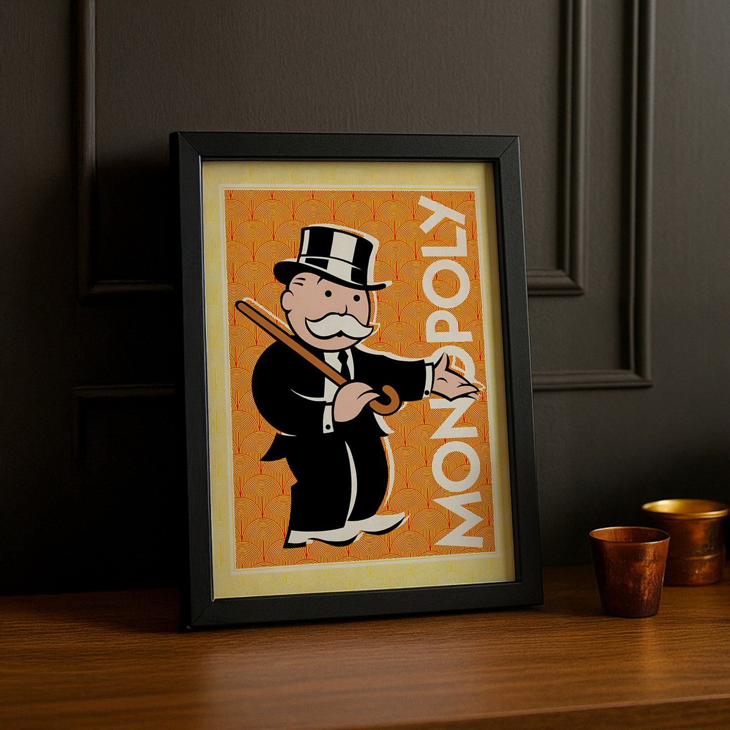 Monopoly Orange - Poster