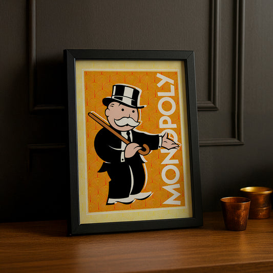 Monopoly Orange - Poster