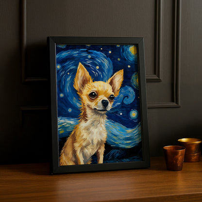 Cadre Photo Chien - Chiwawa illustration