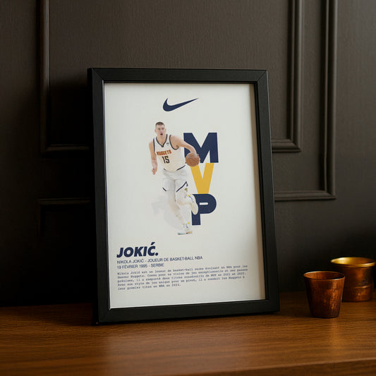 Cadre photo Nikola Jokic NBA
