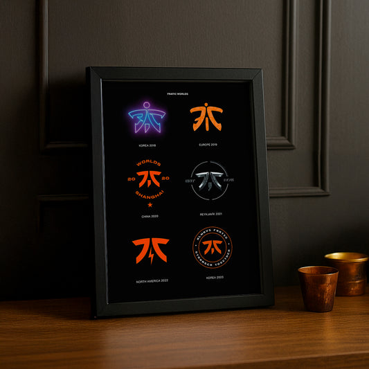 Cadre Photo Fnatic - Logo Évolution