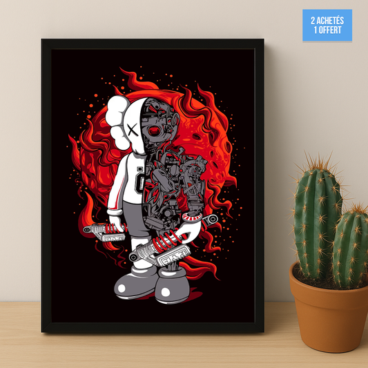 Poster Kaws - Companion Killer
