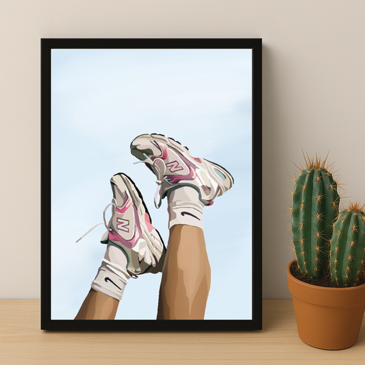 Cadre photo New Balance - Pink