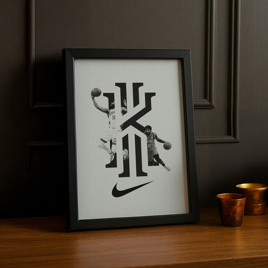 Cadre photo NBA - Kyrie Irving Logo