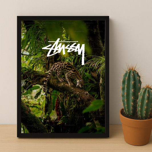Cadre photo Stüssy - Jungle