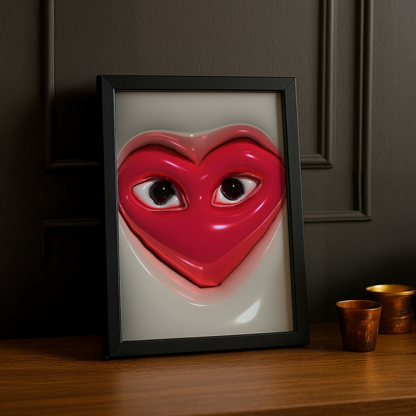 Cadre photo Comme des garçons