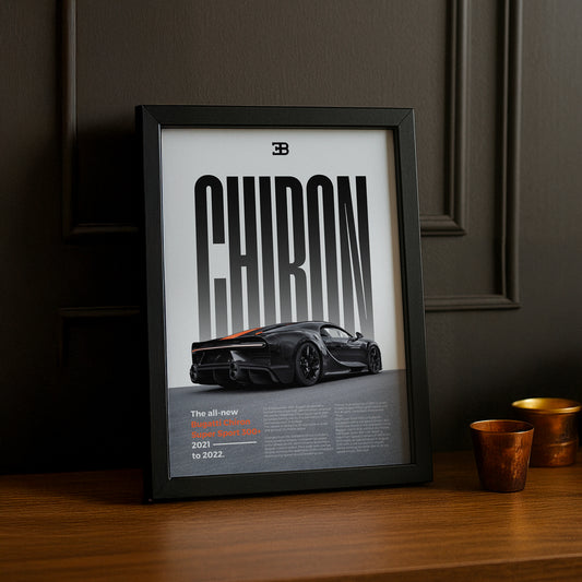 Poster Voitures - Bugatti Chiron Super Sport