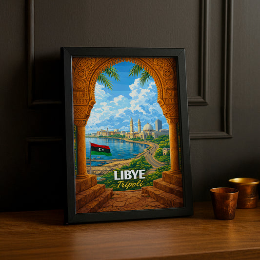 Cadre Photo Afrique - Lybie Tripoli