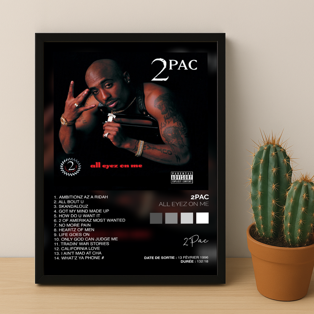 Poster 2Pac - Album All Eyez On Me